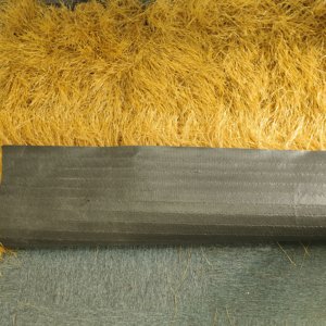 <span class=keywords><strong>Rouleau</strong></span> de chaume synthétique jaune imitation palmier pour toitures de bars et gazebos - Product Image 3