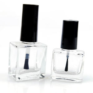 Botella de Vidrio Transparente Redonda de 10 ml para Esmalte de Uñas con Logotipo Personalizado, Impresión de Serigrafía, Tapa de Rosca, Envase Vacío - Product Image 3