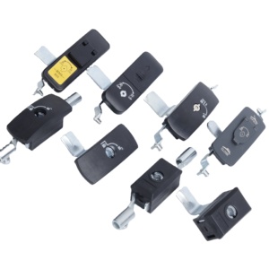 <span class=keywords><strong>Serrure</strong></span> à levier NIWO MS805, alliage de zinc, poignée pivotante à liaison, <span class=keywords><strong>serrure</strong></span> de porte <span class=keywords><strong>avec</strong></span> clés pour armoires industrielles, boîtiers - Product Image 1