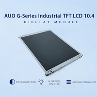 Panel LCD AUO G-Series 10.4 Inci 640x480 VGA TN Anti-Glare WLED Backlight LED Driver Layar TFT Industri