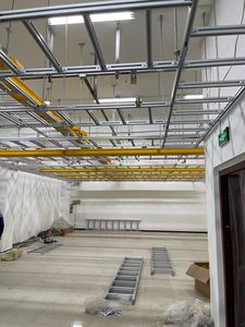 Échelle à câbles en aluminium pour centre <span class=keywords><strong>de</strong></span> données, plateau ventilé personnalisé avec système ouvert pour la gestion des câbles - Product Image 5