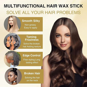 Gel per <span class=keywords><strong>Capelli</strong></span> Solido all'Ingrosso, Prodotti per lo Styling Non Unti, <span class=keywords><strong>Cera</strong></span> Anti-Crespo per Frangia da <span class=keywords><strong>Donna</strong></span> per Fissaggio <span class=keywords><strong>Capelli</strong></span> - Product Image 6