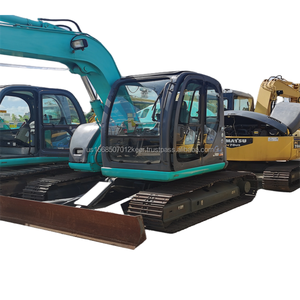 Mini Excavadora hidráulica original de oruga usada Kobelco SK70 SK70SR de 7 toneladas con motor y bomba a la venta - Product Image 1
