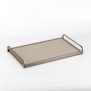 Plateau de service élégant et très vendu pour aliments, snacks, café, plateau décoratif très demandé pour fêtes, maison, restaurant, hôtel - Product Image 3