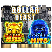 HET Dollar Blast 2-en-1 : Carte de jeu de compétences à écran unique et vertical, avec circuit imprimé (PCB) à monnayeur, pour machine de jeu d'arcade et d'amusement
