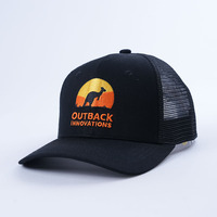 Yukaihe Fabrikant Hoge Kwaliteit Unisex 6-Panel Geborduurde Mesh Custom Katoenen Trucker Pet