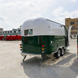 Nouvelle remorque alimentaire mobile carrée en aluminium personnalisée et camion pour la vente de bonbons et de chips - Product Image 5