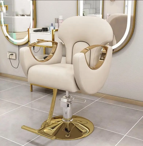 Ensemble de mobilier de salon de coiffure 2026, best-seller, vendu séparément (avec fauteuil de barbier avec miroir, chariot et bac à shampoing) - Product Image 4
