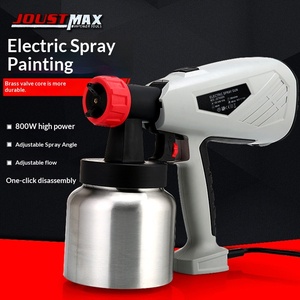 Pistolet pulvérisateur détachable haute pression, pistolet pulvérisateur pour la décoration domestique, pistolet pulvérisateur de peinture avec pot en aluminium - Product Image 1
