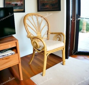 Chaise en bambou pour salle à manger de mariage, mobilier d'extérieur, prix de gros, pour jardin, salon, balcon - Product Image 1