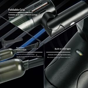 Aspiradora Portátil de Mano de Alta Succión, Recargable, Plegable, Inalámbrica, para Escritorio y Automóvil - Product Image 5