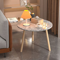 Table surélevée pour la salle à manger, le salon, le canapé, table d'appoint, mini table pour balcon, table basse