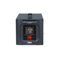 Régulateur de tension automatique monophasé 0,5 KVA, entrée 100-250V, sortie 220V/110VAC, affichage numérique, 50/60Hz, modèle stabilisateur
