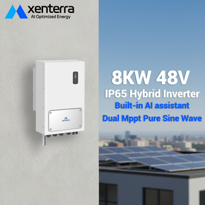 Invertisseur hybride Xenterra à haute efficacité, onde sinusoïdale pure, 8000 watts, 48v, 2mppt, 8kw solaire - Product Image 2
