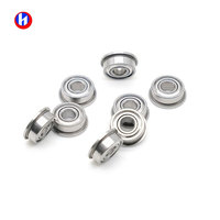 Roulement à billes miniature à gorge profonde F604ZZ à faible bruit et haute précision, en acier chromé, petit roulement pour moteurs électriques et jouets