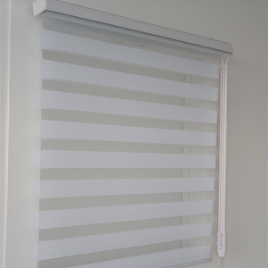 Child Safety Electric Chainless Wand <strong>Stick</strong> Plain Shade Custom Roller <strong>Blinds</strong> with Wand System - Product Image 1