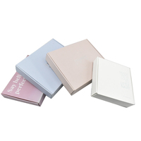 Boîtes rigides en carton ondulé écologiques et recyclables personnalisées, chaussettes, sous-vêtements, gaufrage, laminage mat, emballage cadeau, expédition