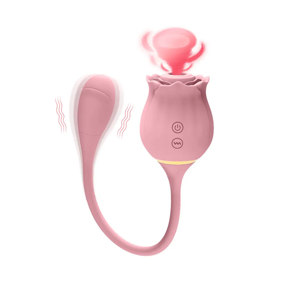 Commercio all'ingrosso rosa giocattolo per adulti donne 10 modalità di aspirazione e vibrazione giocattolo del sesso vibratore Dildo punto G stimolatore per succhiare vibratore rosa