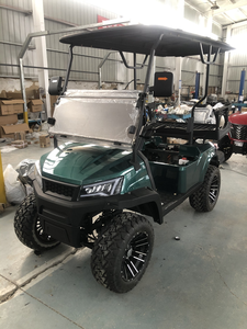 Voiturette de golf électrique pour 4 personnes de haute qualité 2 + 2 Garden Dune Design Hotel Supplier Buggy électrique Vente de Chine Fabrication - Product Image 3