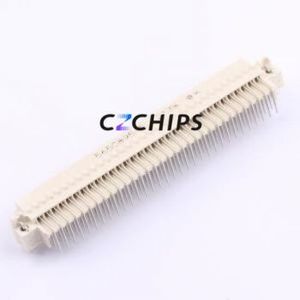 5650895-5 Board-to-Board & Backplane Connector Bent Lead Through Hole,P=2.54mm Connector 2.54mm Right Angle Insert 3 Gold - Product Image 2