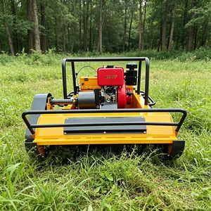 Piccolo Robot Rasaerba Telecomandato con Lama <span class=keywords><strong>a</strong></span> <span class=keywords><strong>Catena</strong></span> Affilata per Taglio Erba 800mm 1000mm 1200mm - Product Image 3