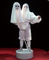 Double 2 Tête Mignon Intéressant Stage Prop Costume Acrobaties Performance Halloween Suit Adultes Nightclub Dance Dress Ballroom