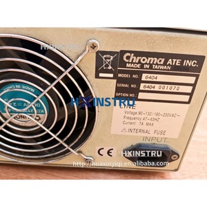 1 ชิ้น CHROMA 6404 แหล่งจ่ายไฟ AC แบบตั้งโปรแกรมได้ รับประกันหนึ่งปี DHL/เฟดเอ็กซ์ เอช - Product Image 2