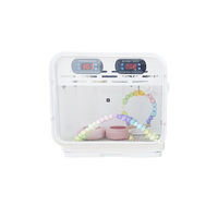 Incubateur intelligent à double thermostat pour perroquets, boîte de couvaison à air chaud à température constante pour l'élevage de bébés perroquets