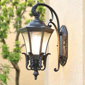 Lampe murale extérieure en aluminium <span class=keywords><strong>JP</strong></span>-Gold Phoenix pour jardin, balcon, couloir et allée, indice de protection IP55, LED 220V - Product Image 2