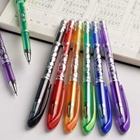 Stylo gel effaçable multicolore G9003 avec gomme, stylo gel personnalisé en gros pour le bureau et l'école