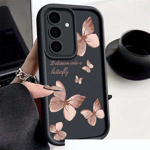 Custodia per Cellulare in TPU Antiurto con Stampa di Farfalle Dorate e Design a Scala per <span class=keywords><strong>Samsung</strong></span> A26 A32 A33 A34 A35 A36 A50 <span class=keywords><strong>A51</strong></span> - Product Image 3