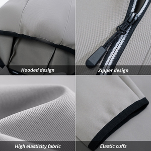 1/4 Zip Thể Thao Trùm đầu Áo Khoác Nhanh Chóng Khô Ngoài Trời Áo Khoác Thể Thao Bán Buôn Chạy Áo Khoác Cho Nam Giới - Product Image 6