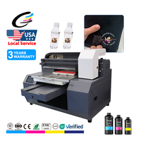 Imprimante jet d'encre UV FCOLOR UV300 Pro A3 avec tête DX7 pour petites entreprises, impression de coques de téléphone et d'autocollants personnalisés