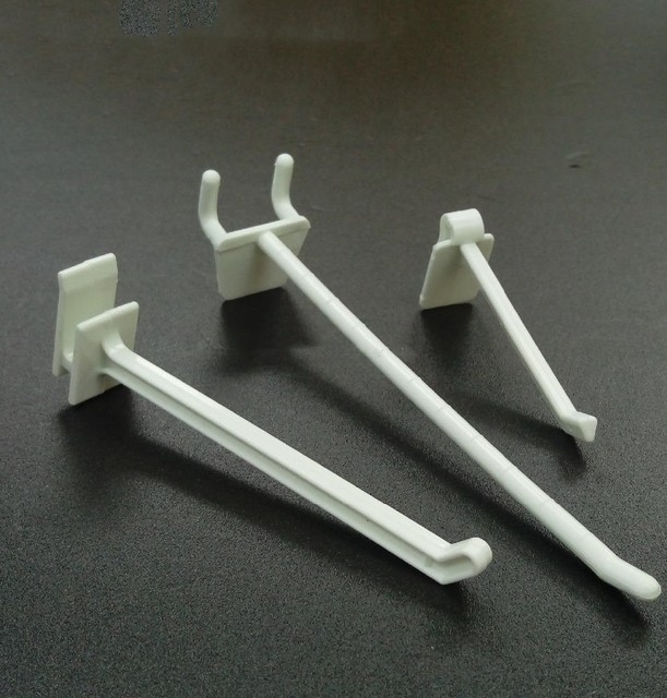 High Quality Factory ABS Plastic Hanging Slatwall Display Pegboard Hook