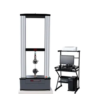 Máquina de testes universal de material elástico personalizado barato para teste de tração de couro