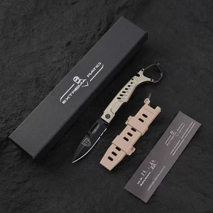 มีดพับ ER Ghost ปรับแต่งได้ ระดับ OEM สำหรับตั้งแคมป์ ใบมีดคมกริบ ทำจากเหล็กกล้าไร้สนิม 3CR13 ด้ามจับอะลูมิเนียม ขนาด 22 ซม. 1 ชิ้น - Product Image 6