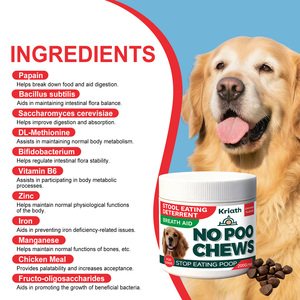 Tabletas Masticables Dietéticas para Perros que Mejoran los Hábitos <span class=keywords><strong>de</strong></span> las Mascotas, Tabletas Masticables para Perros para la Alimentación Intestinal Diaria - Product Image 4