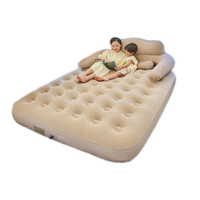 Matelas pneumatique double MingChan avec pompe intégrée, matelas pneumatique de camping