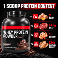 Poudre de Protéine de Lactosérum OEM ODM Saveur Chocolat Nutrition Sportive Soutien Énergétique Complément Protéiné Marque Privée