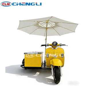 Tricycle électrique réfrigéré 60V 120L pour la vente de crème glacée avec réfrigérateur - Product Image 6