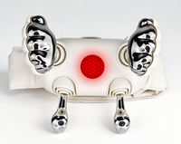 Masseur portable haut de gamme pour le cou, les épaules et la taille, avec fonction de pétrissage, chauffage, contrôle de la minuterie, rechargeable par USB