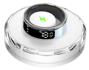 Bague intelligente tactile HR017 avec écran LED blanc, contrôle gestuel pour <span class=keywords><strong>TikTok</strong></span> et photographie à distance, couleurs noir/or/argent - Product Image 4