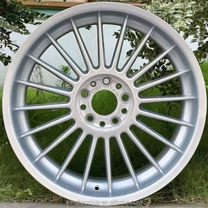 Rines Sainbo de Alta Calidad Plateados F72101 17x8.5 17x10 18x9 18x10.5 20x9 20x10, Rines Clásicos de Aleación de Aluminio para Autos Antiguos - Product Image 2