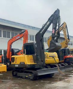 Pelleteuse sur chenilles Volvo EC60D d'occasion à bas prix, peinture originale de bonnes performances à vendre à Shanghai - Product Image 5