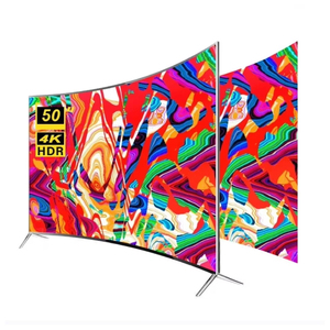 ทีวีสมาร์ทโค้งรุ่นใหม่แกะกล่อง ขนาด 55 65 75 นิ้ว 4K UHD QLED สำหรับตู้ติดผนังแบบลอยตัว - Product Image 3