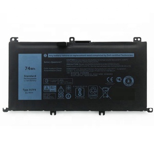 Batería de ordenador portátil <span class=keywords><strong>357F9</strong></span> para Dell Inspiron Gaming 15 7000 5576 5577 7556 7557 7559 11,1 V 74WH - Product Image 1