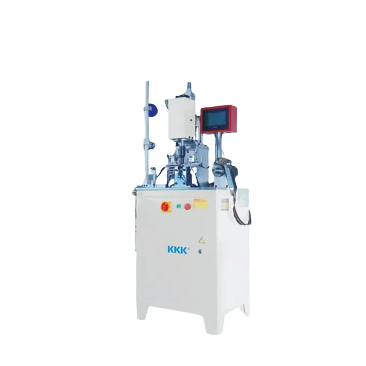 KKK-punzonadora ultrasónica automática, máquina de producción de nailon con cremallera, precio competitivo
