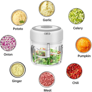 <span class=keywords><strong>Picadora</strong></span> <span class=keywords><strong>de</strong></span> Alimentos Inalámbrica Mini, Trituradora Eléctrica para Ajo, <span class=keywords><strong>Cebolla</strong></span>, Jengibre, Pimienta, Especias y Vegetales, <span class=keywords><strong>Precio</strong></span> <span class=keywords><strong>de</strong></span> Fábrica - Product Image 5