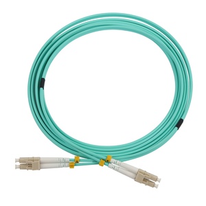 OM3 OM4 bọc thép <span class=keywords><strong>LC</strong></span> để <span class=keywords><strong>LC</strong></span> Aqua sợi quang vá dây cáp Duplex đa chế độ <span class=keywords><strong>LC</strong></span>/UPC 4G/Wifi/3G tương thích vá dây - Product Image 1