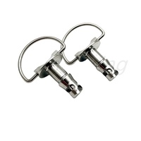 Sujetadores de aleación de titanio Gr5, Dzus, 17mm de longitud